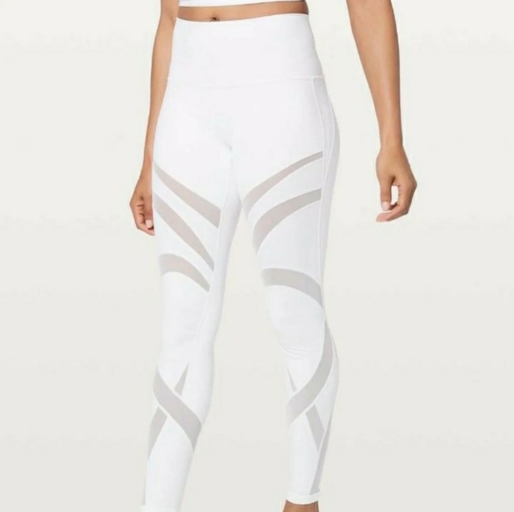 Lululemon wunder under high rise mesh 6